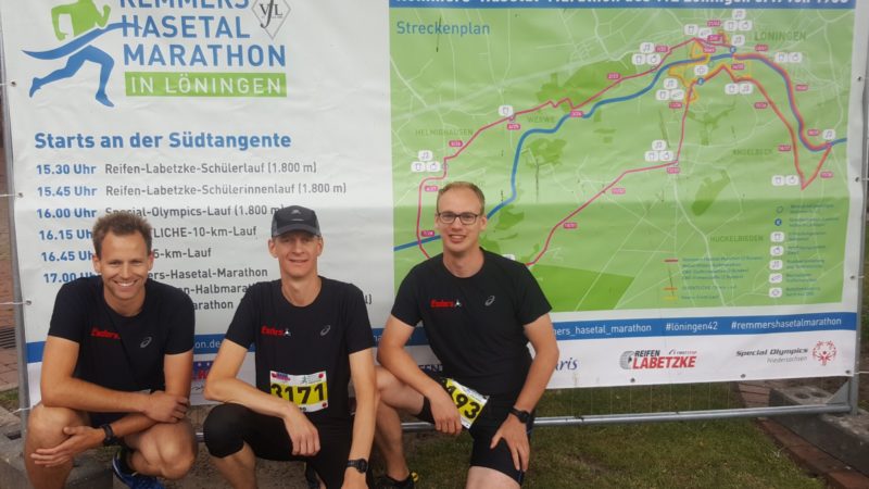 Esders beim Remmers Hasetal Marathon