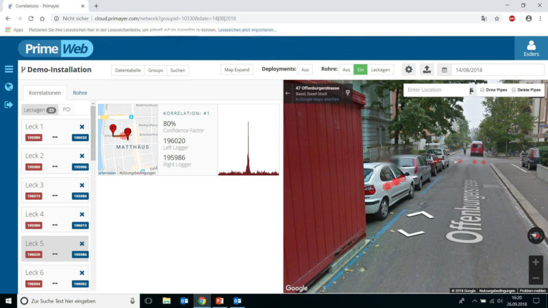 Enigma3m StreetView Ansicht