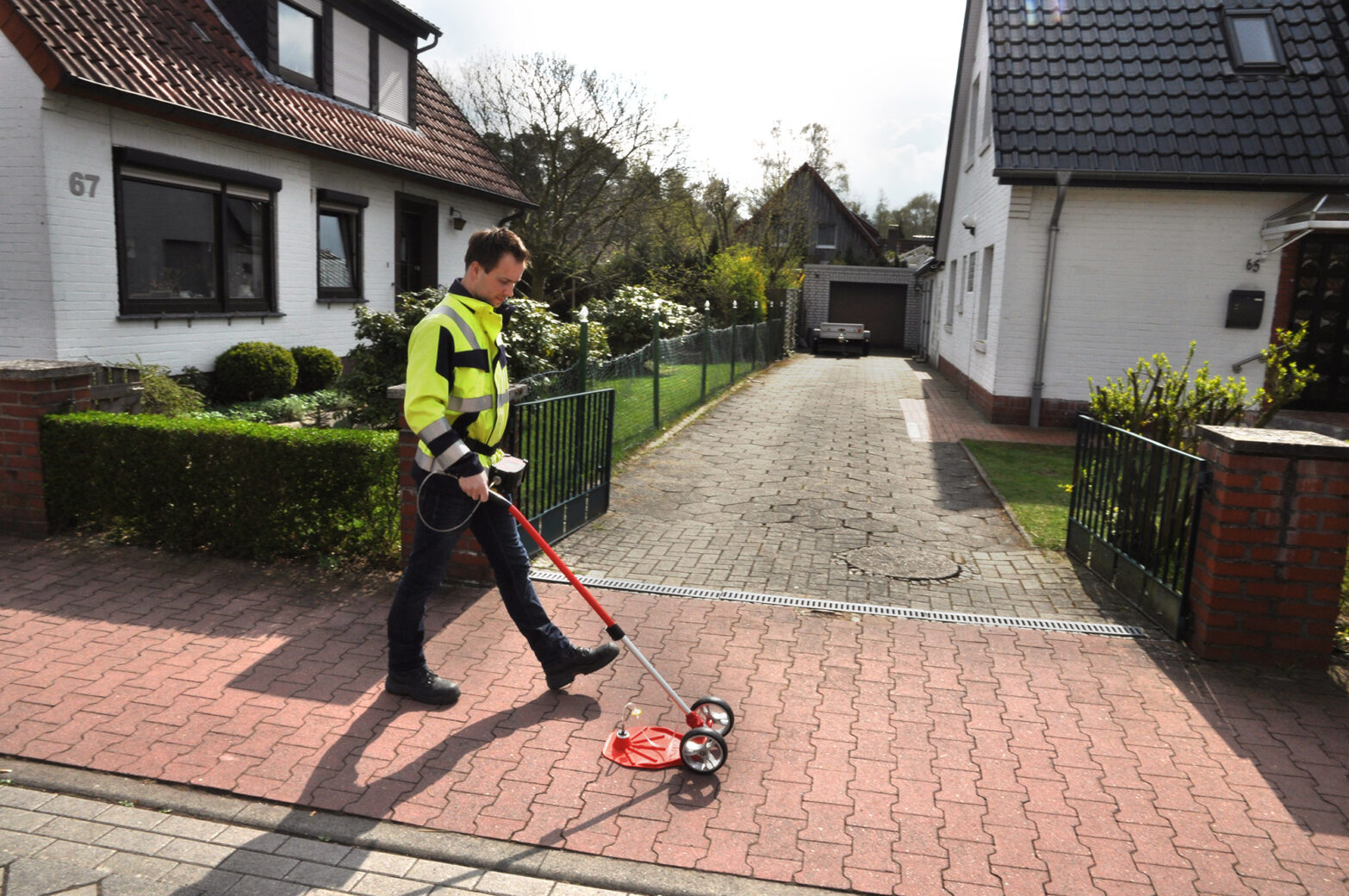 HUNTER gecertificeerd voor een loopsnelheid van 5 km/h.