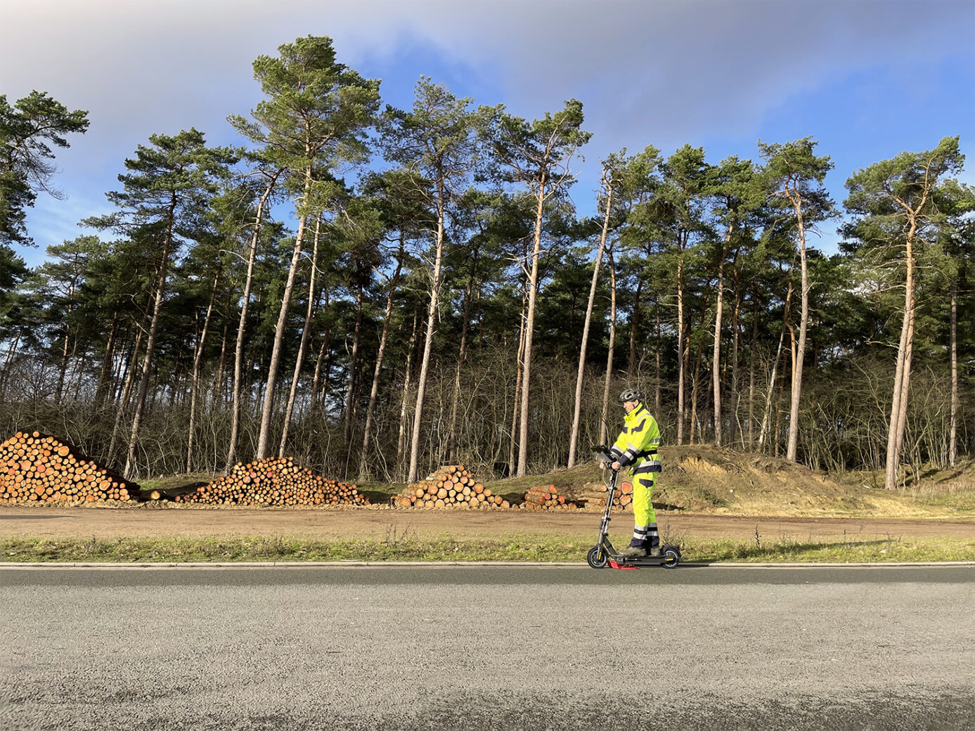 Effiziente Gaslecksuche per E-Scooter