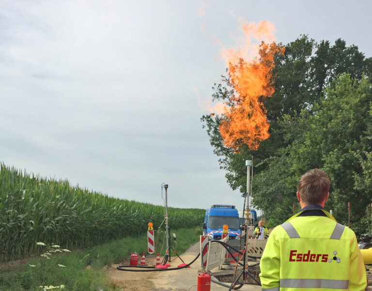 Sicherheit durch eine Flammendurchschlagsicherung