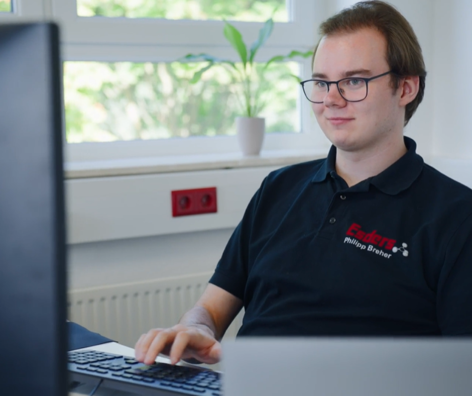 Philipp Breher als Azubi zum Fachinformatiker für Anwendungsentwicklung