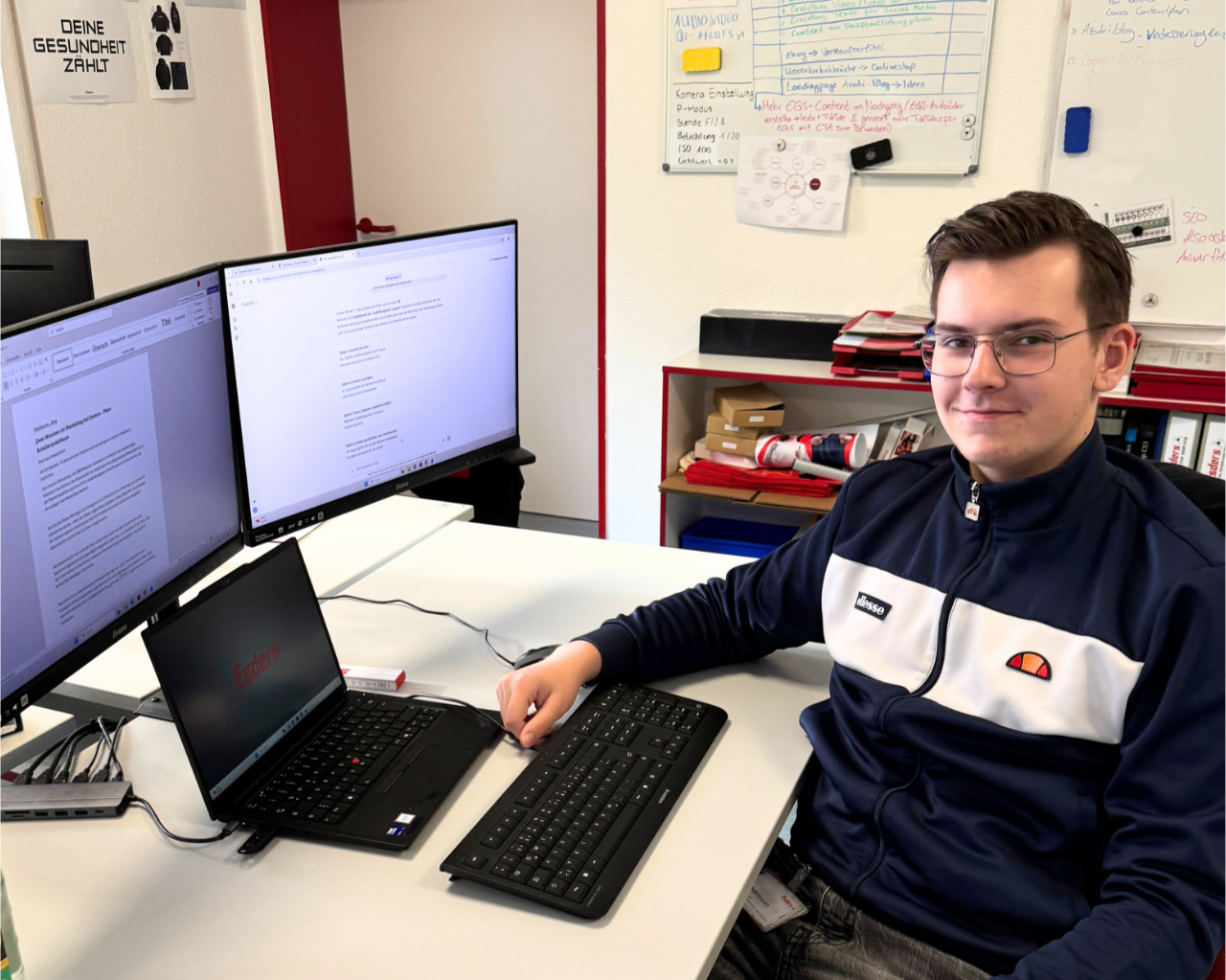 Zwei Wochen im Marketing bei Esders – Mein Schülerpraktikum