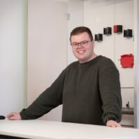 Marvin Ostermann im Studio