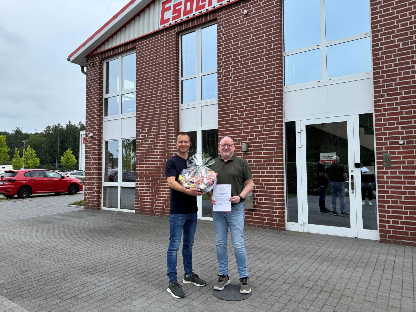 Herzlichen Glückwunsch zum 10-jährigen Firmenjubiläum